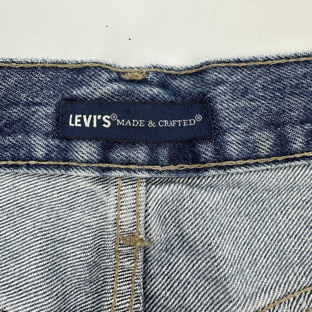 Levi's Cheeky Shorts 30 Women High Rise Cotton Floral Embroidered Frayed Button - Picture 11 of 12